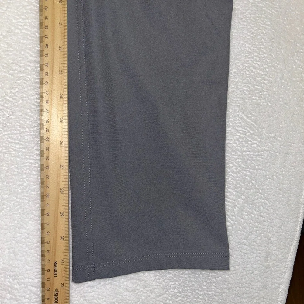 Lululemon Commission Pant Slim ABC Tech Canvas Men 33 Grey Casual Golf Trousers